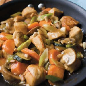 Ginger and lemon chicken