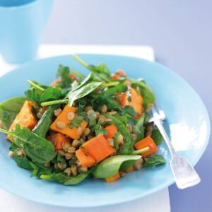 Lentil cashew salad